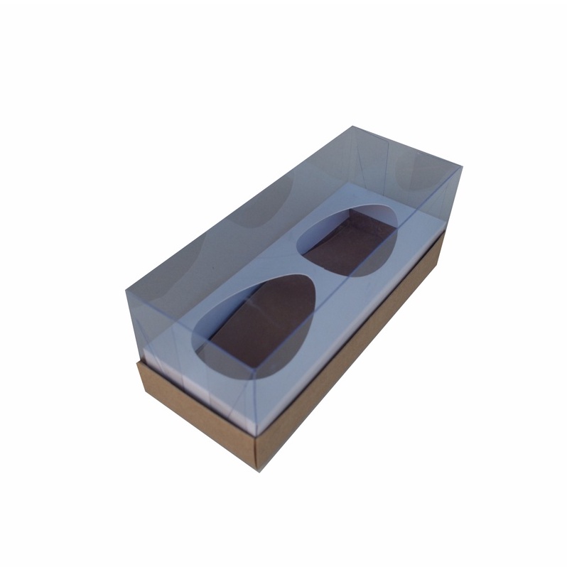 10 un Caixa para ovo 100g embalagem kraft 20,5x8x8cm