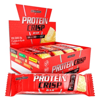 Barra de Proteína Protein Crisp Bar (Caixa C/12) - Maracujá - Integral Médica