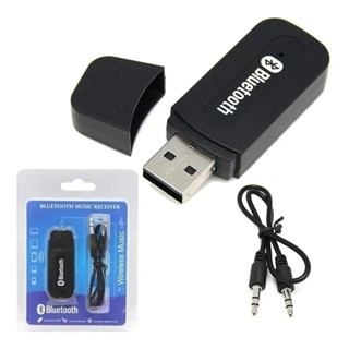 kit2 Receptor Bluetooth Áudio Stereo 2.1 Usb P2 Adaptador Receptor de Áudio Bluetooth USB 3.5mm em Oferta na Shopee
