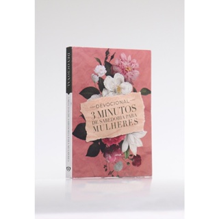 Devocional | 3 Minutos de Sabedoria Para Mulheres | Papel em Oferta na Shopee