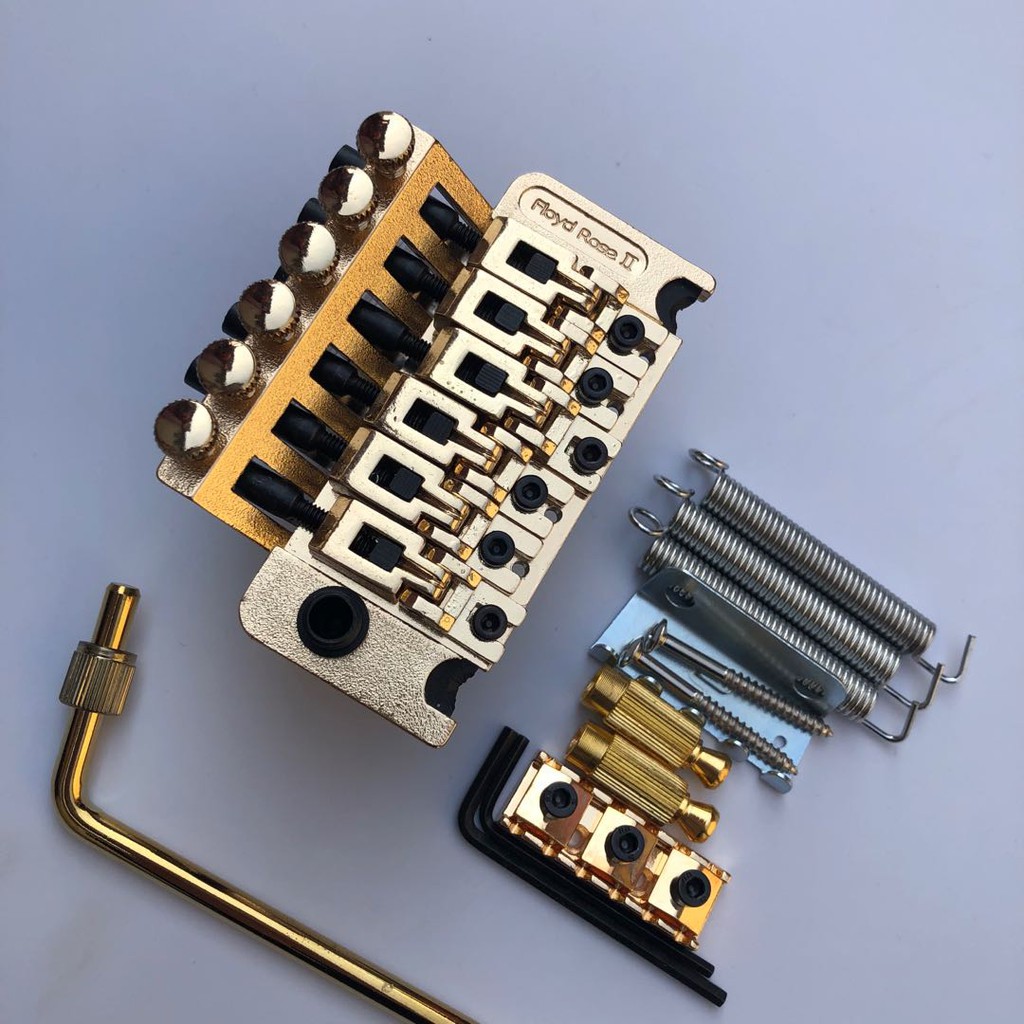 Floyd Rose FRHPB7P Punto Di Intonazione Per Tremolo A 7 Corde – Nero, Ottone