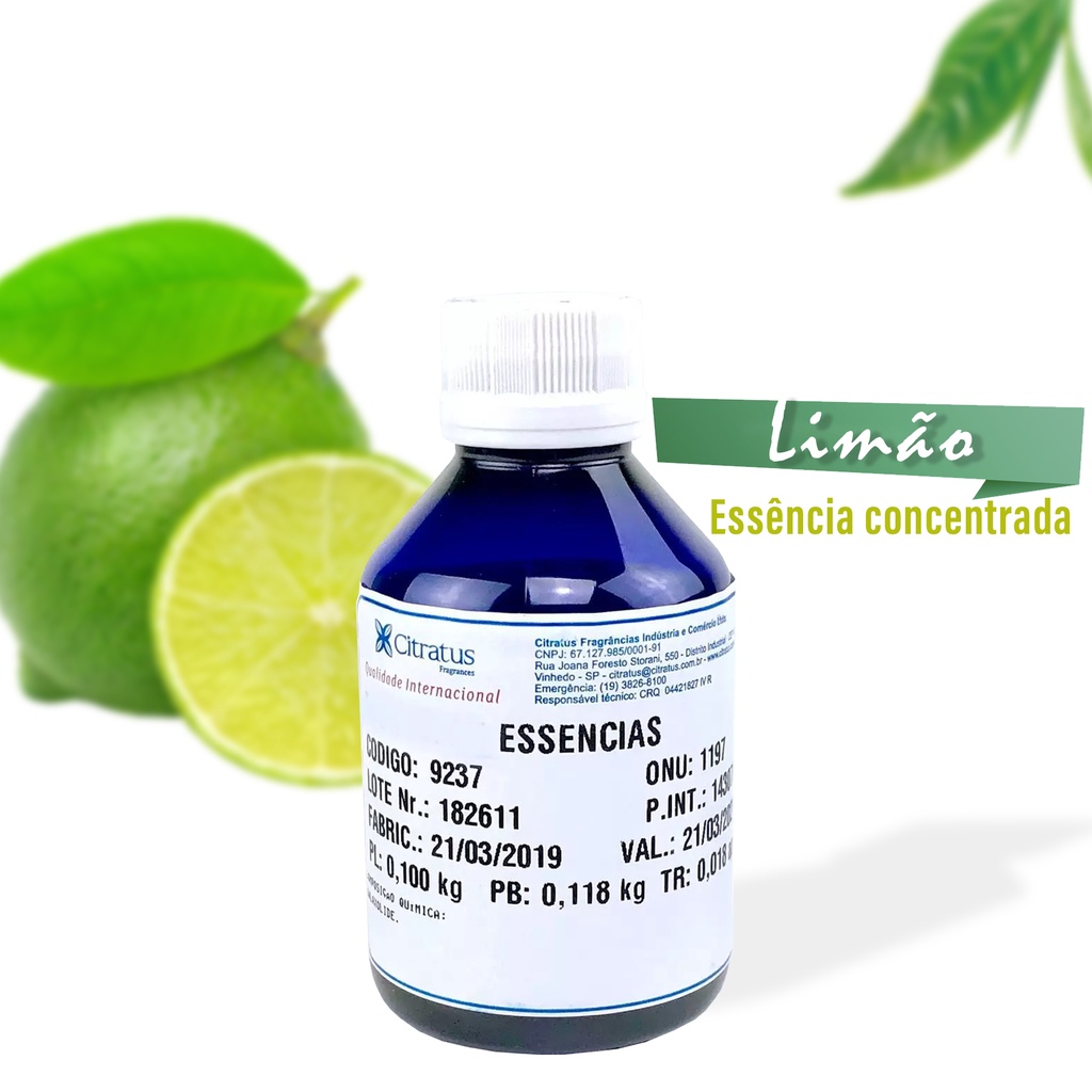 Essência Pura Limão Spree 100ml - Citratus