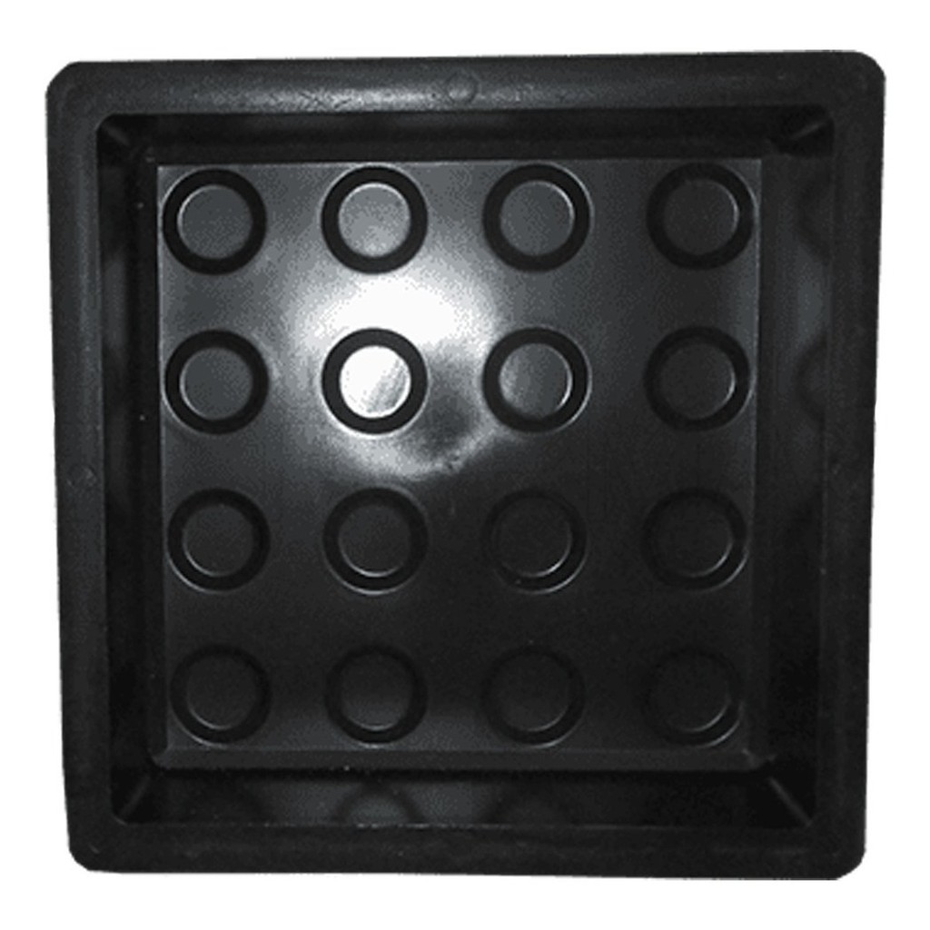 Forma Piso Tátil Bola Direcional 20x20x6cm Tijolo - Fp070