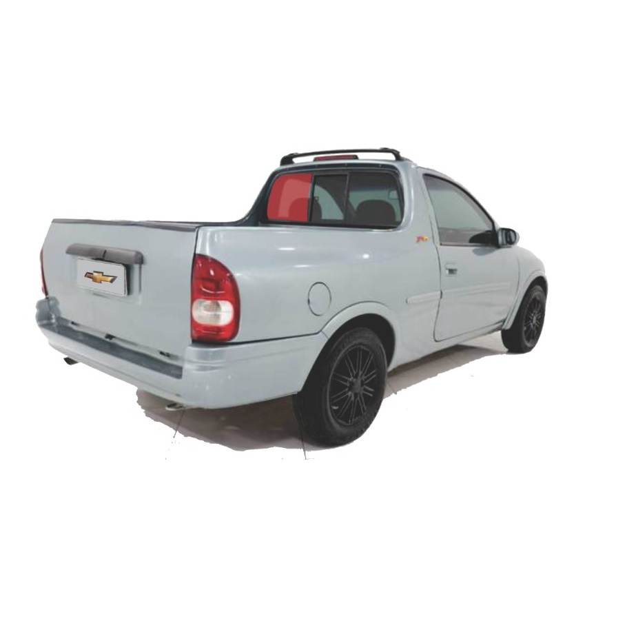 VIDRO TRASEIRO ESQUERDO FIXO PICKUP CORSA