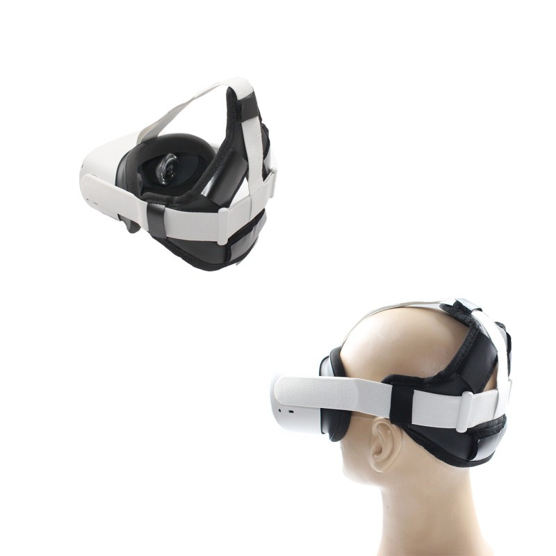 CON VR Helmet Head Pressure-relieving Strap Foam Pad for -Oculus Quest 2 VR  Headset | Shopee Brasil