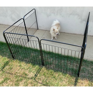 Cercado 6 Lados 65 cm Pet Canil Grade Cachorro + Kit Parede