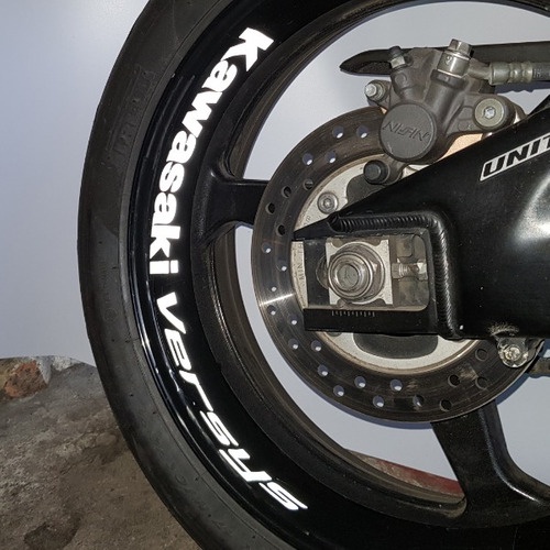 Adesivo Interno Tuning M1 Roda Moto Kawasaki Versys 1000 650