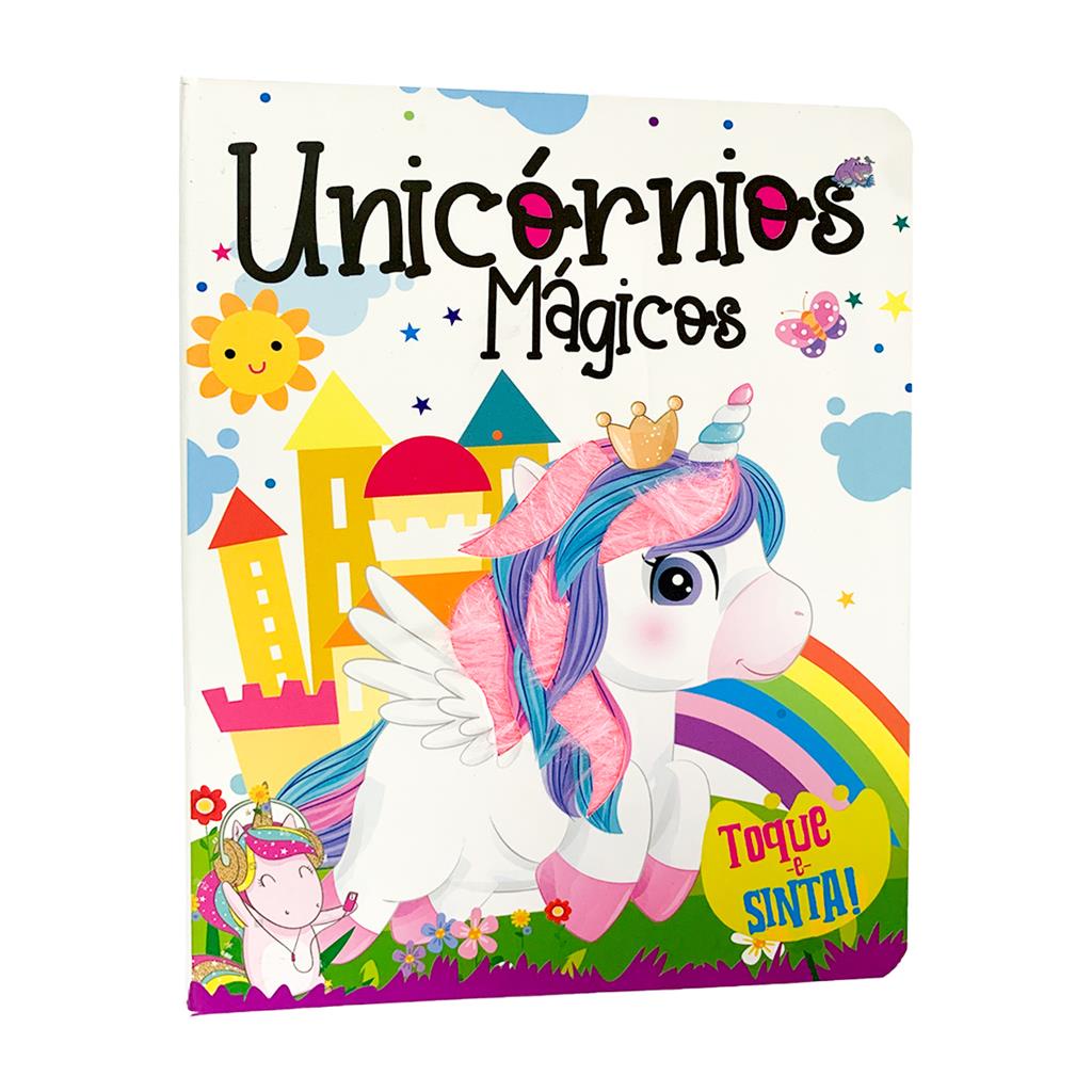 Toque E Sinta - Unicornios Magicos - Livro Infantil em Oferta na Shopee