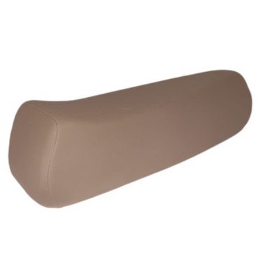 Banco Mobylete Xr Frisado CARAMELO Compativel Caloi Selim Bicicleta - BASE DE PLASTICO