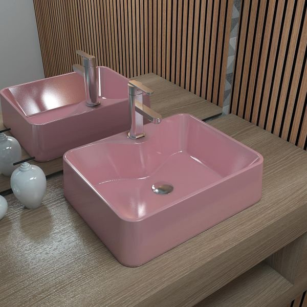 Cuba/Pia de Apoio Para Banheiro Lavabo Suite Toleato - Lapa Rosa Bebê