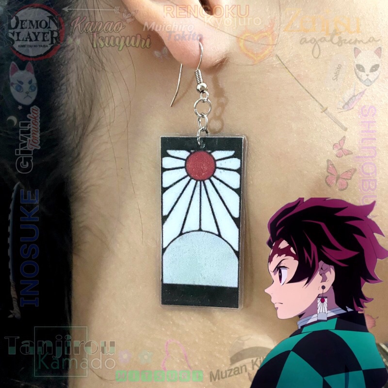 Brinco anime Tanjiro Demon Slayer| Kimetsu No Yaiba |Kamado tanjiro ...