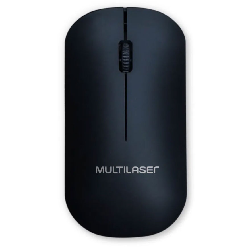 Mouse Sem Fio 2.4 Ghz 1200 Dpi Preto Usb Power Save Box - Mo307