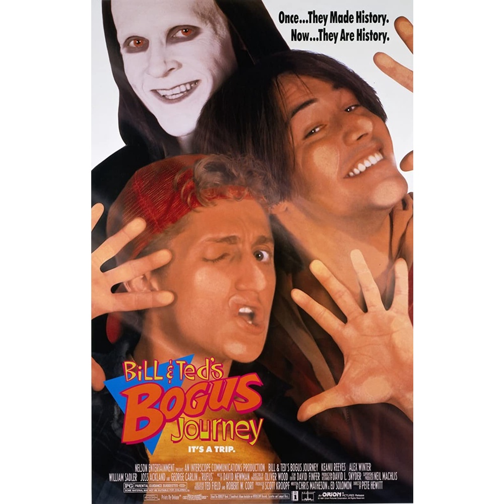 Bill & Ted - Dois Loucos no Tempo (1991) (Bill & Ted's Bogus Journey) Keanu Reeves e Alex Winter - Dublagem Clássica