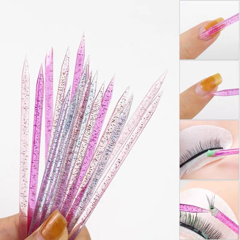 50 unidades Palito Para Manicure Cutícula Unhas Decoradas em Oferta na Shopee
