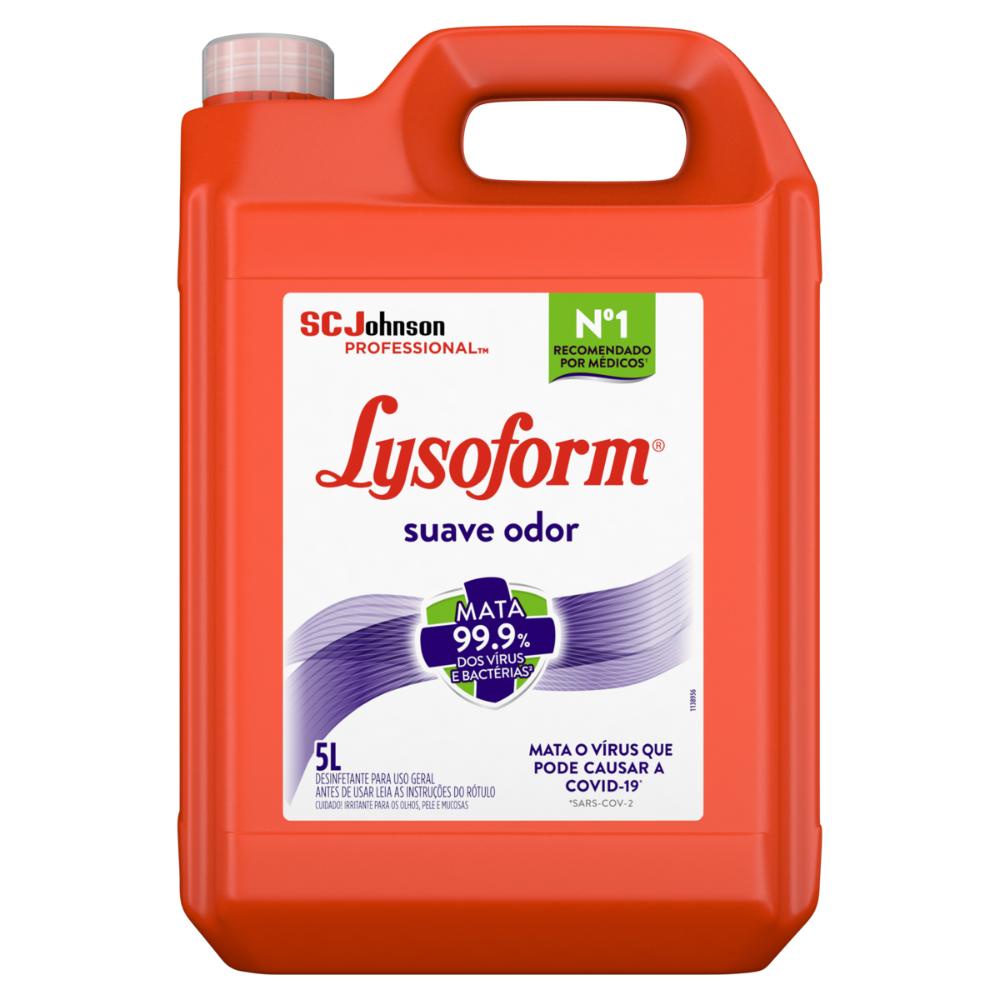 Desinfetante Lysoform Uso Geral Odor Suave 5L - Home & Living
