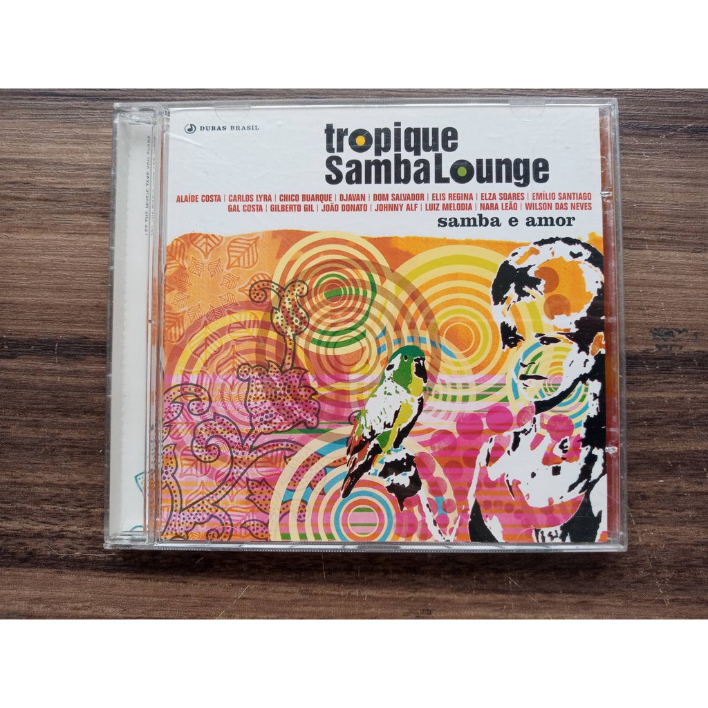 CD Tropique Samba Lounge Samba e Amor com Alaíde Costa, Chico Buarque, Elis Regina, Elza Soares e mais