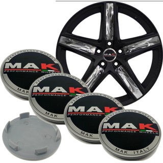 Kit 4 Calota Miolo Tampa Centro Miolo de Roda Mak Italy Tsw Preto em Oferta na Shopee