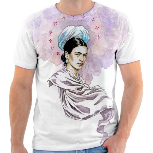 Camiseta Camisa Personalizada Frida Kahlo Pintora 2