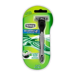 Aparelho Schick Quattro Titanium Sensitive