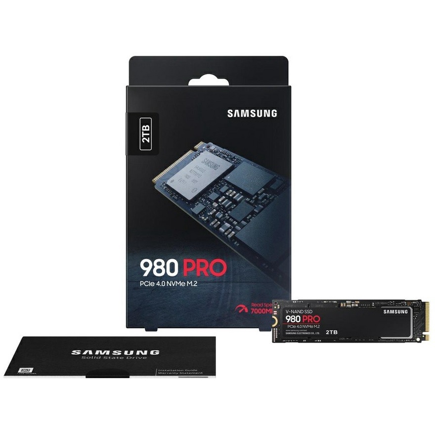 SSD Samsung 980 PRO Series NVMe 2TB, M.2 2280, PCIe 4.0x4 7000MB/s e 5000MB/ s | Shopee Brasil