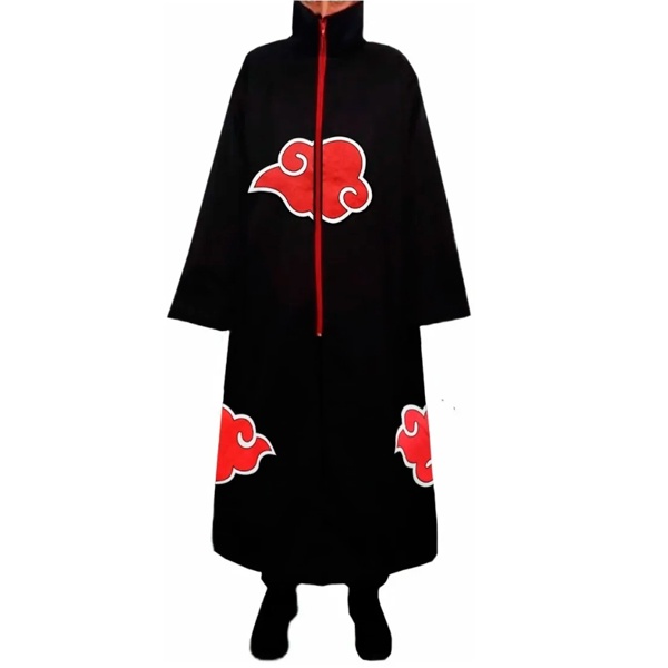 Manto Capa Nuvem Naruto Akatsuki Renegados Games Anime Yahiko Itachi Infantil Adulto Infanto Juvenil