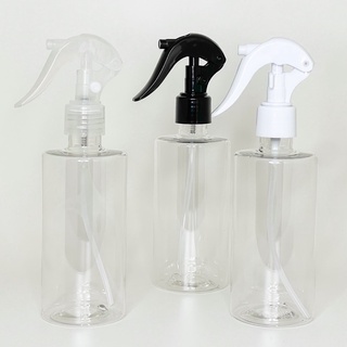 02 Frasco pet 250ml com válvula spray borrifador rosca 24mm