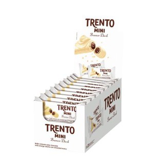 Display Trento Chocolete Cacau Mini Branco Dark 256g 16 X 16g Peccin 7896306623189