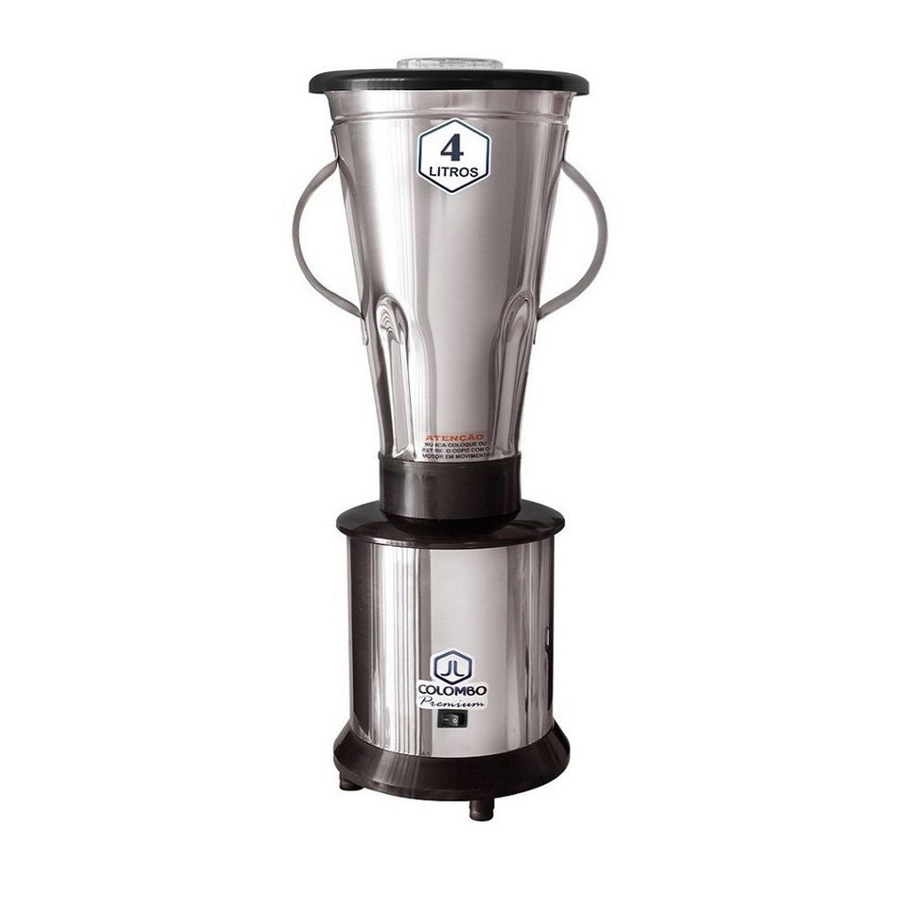 Liquidificador Industrial De Baixa Rotação 3,5 Litros Inox Bivolt Jl Colombo Bivolt