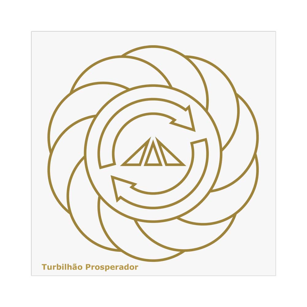 Placa Radiônica Turbilhão Prosperador