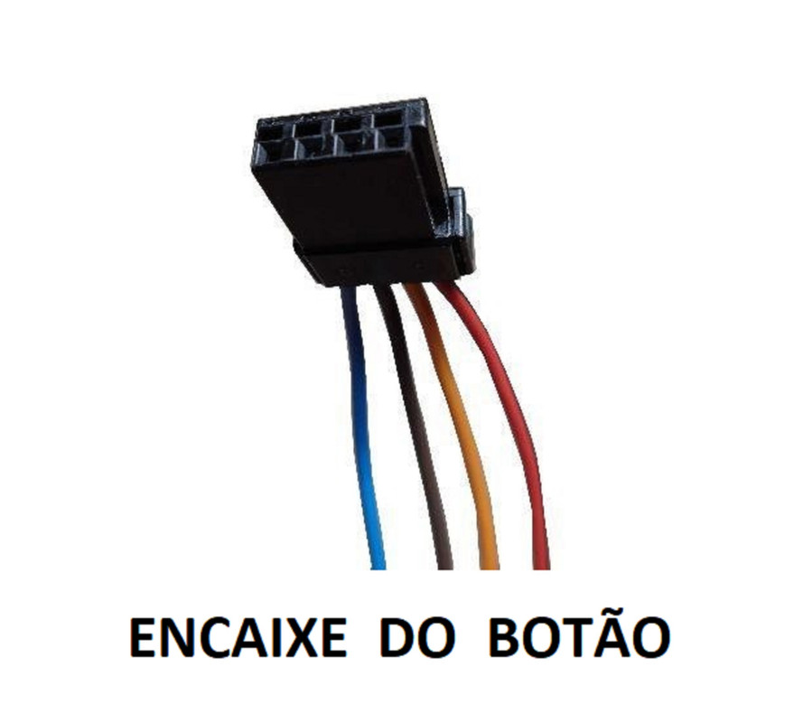 Detalhes do Chicote E Modulo Vidro Eletrico Gol G4 2006 a 2013 Dianteira