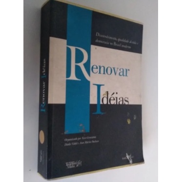 Livro Renovar Ideias Desenvolvimento, Qualidade De Vida