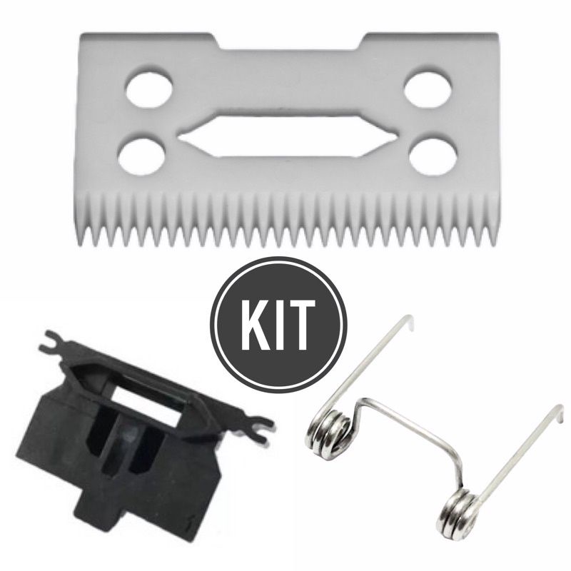 kit  1 Plaqueta mover para lâmina + 1 Mola +  1 Lâmina de ceramica Wahl