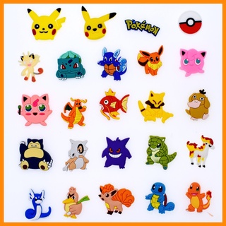 Mochila/Bolsa/Jibbitz For Crocs Coloridamente PokeMon DIY Para Decoração De Presentes