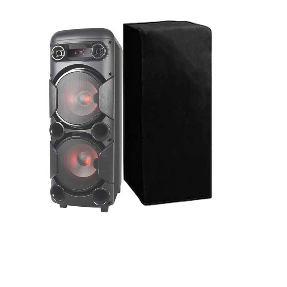 Capa para Som Torre Multilaser SP380 Preta Impermeável