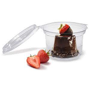 50 Potes Linha Diamante 450ml Para Bolo Mousse Pavê Biscoito Chocolate Packform 771d