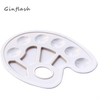 Paleta De Arte Em Aquarela Alternativos / Bandeja De Pintura / Artista / Fonte De Plástico Branco em Oferta na Shopee