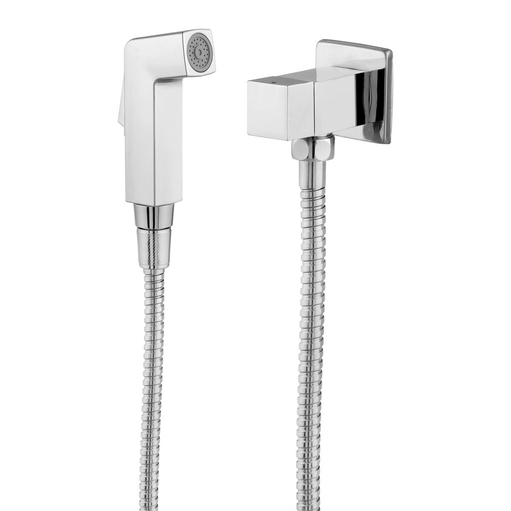 Ducha Higiênica Quadrada 1/4 Volta Luxo Cromada em Oferta na Shopee