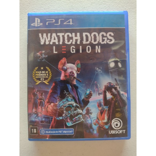 Watch Dogs Legion Ps4 - Game Mídia Física - Jogo Original Usado Playstation 4