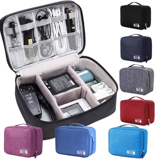 Bolsa De Armazenamento Grande De Cabo Dados Digital Multifuncional Viagem Necessário