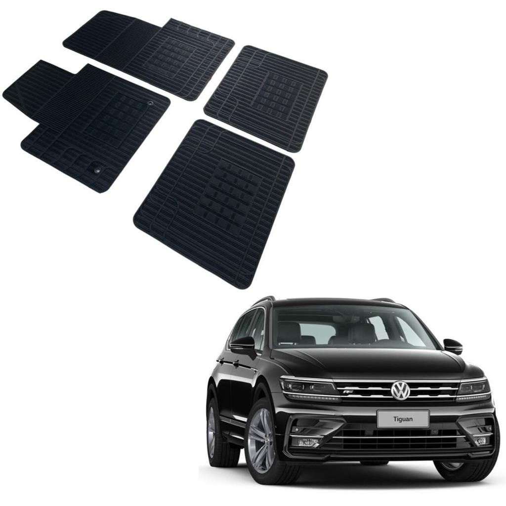 Jogo 4 Pecas Tapete Automotivo Especifico VW Tiguan 2019...100% Borracha Borcol