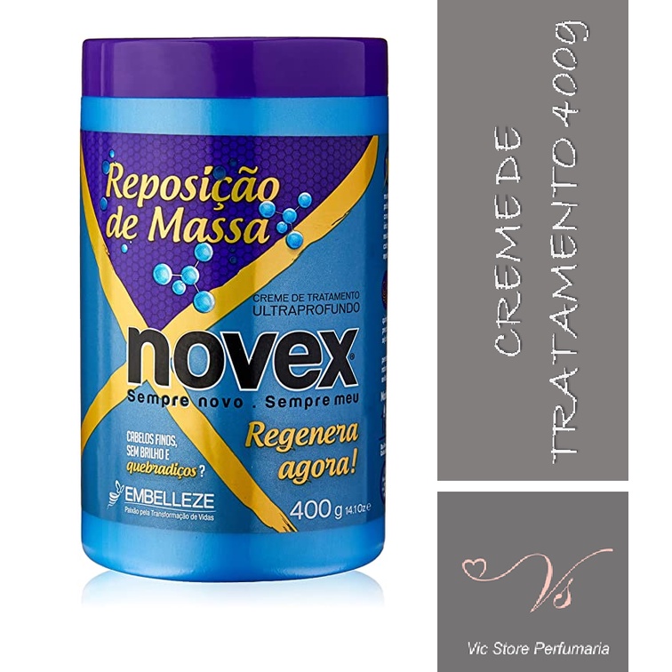 Creme de Tratamento Novex Reposição de Massa 400g
