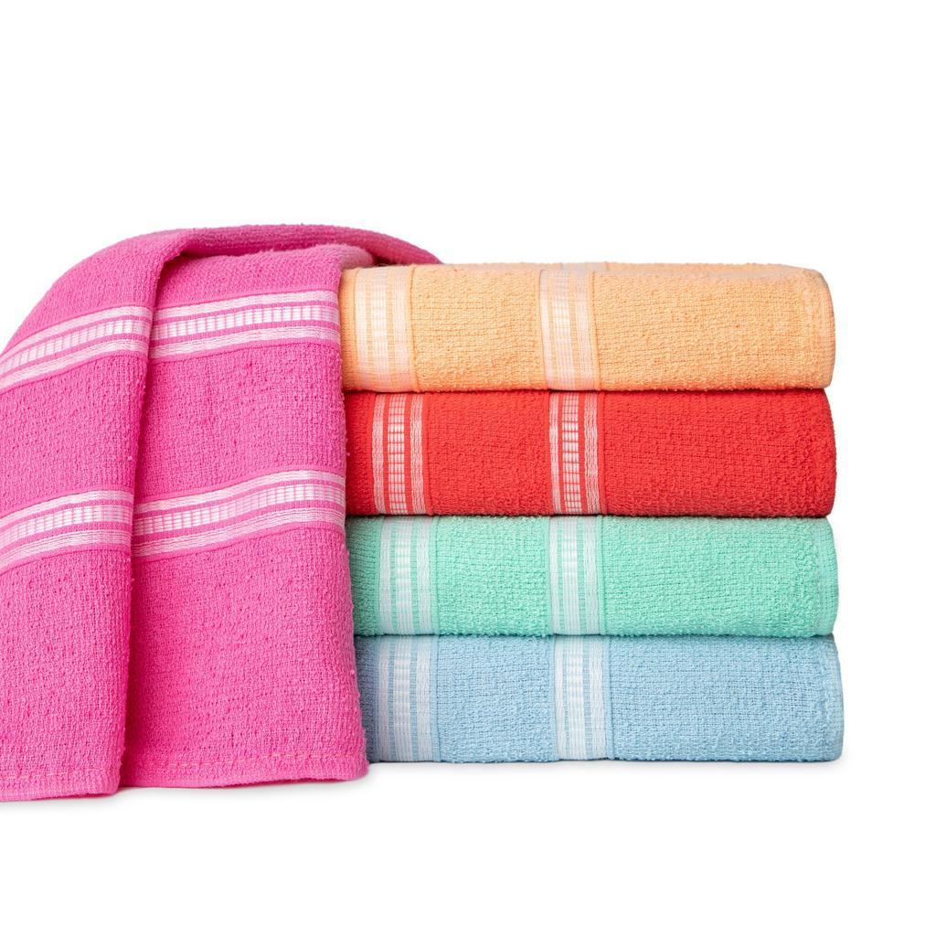 Kit 3 Toalhas de Banho Popular Ótima Absorção - Loja Mch Toalhas