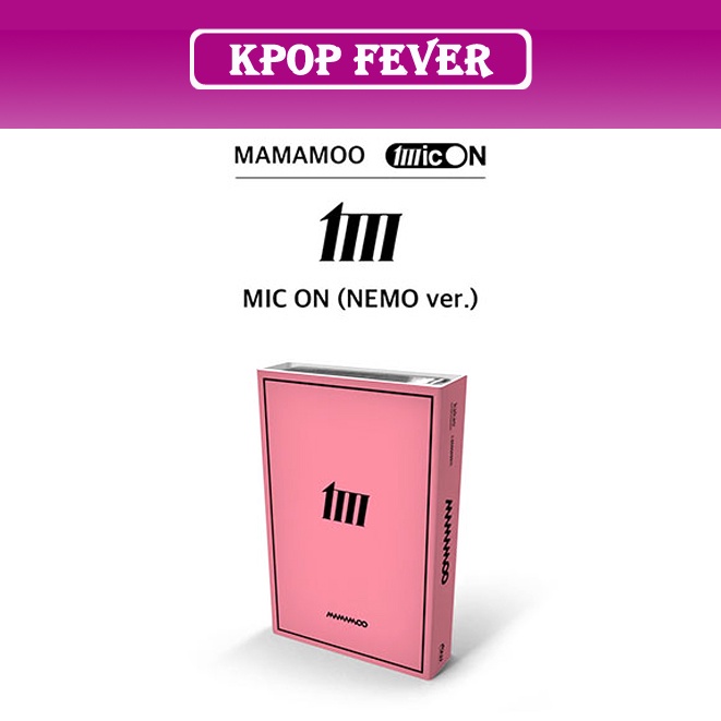 Apple POB] MAMAMOO - 12nd Mini Album [MIC ON] (1Takes Ver.)