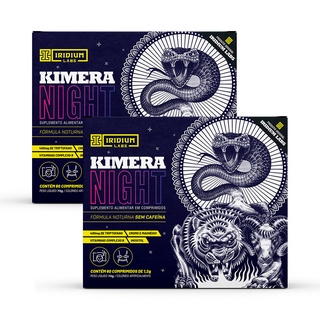 Kit 2x Kimera Night 120 comps - Termogênico Noturno