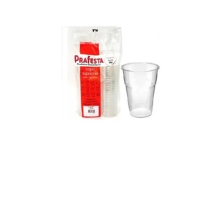 PRAFESTA - COPOS SUPREMO - 300ml - 40 UNIDADES