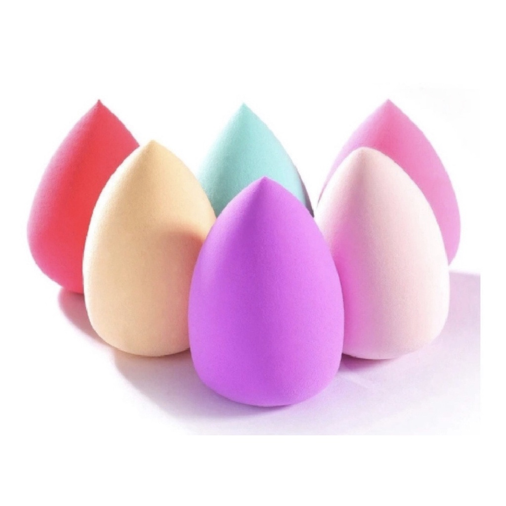 Esponja gota para base maquiagem profissional em Oferta na Shopee