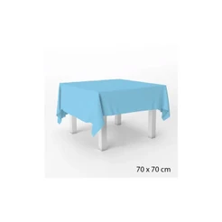 Toalha Cobre Mancha em TNT-70 x 70 cm-Azul Claro-5 unidades
