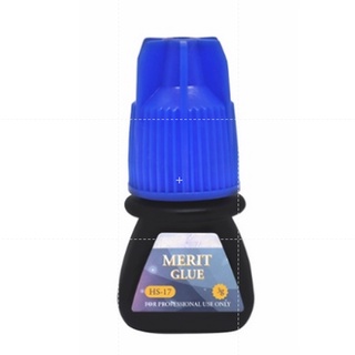 Cola Elite Hs17 3ml Merit Glue Extensão Cílios Alongamento Fios Secagem Rápida Postiços Hs-17 Anvisa Original