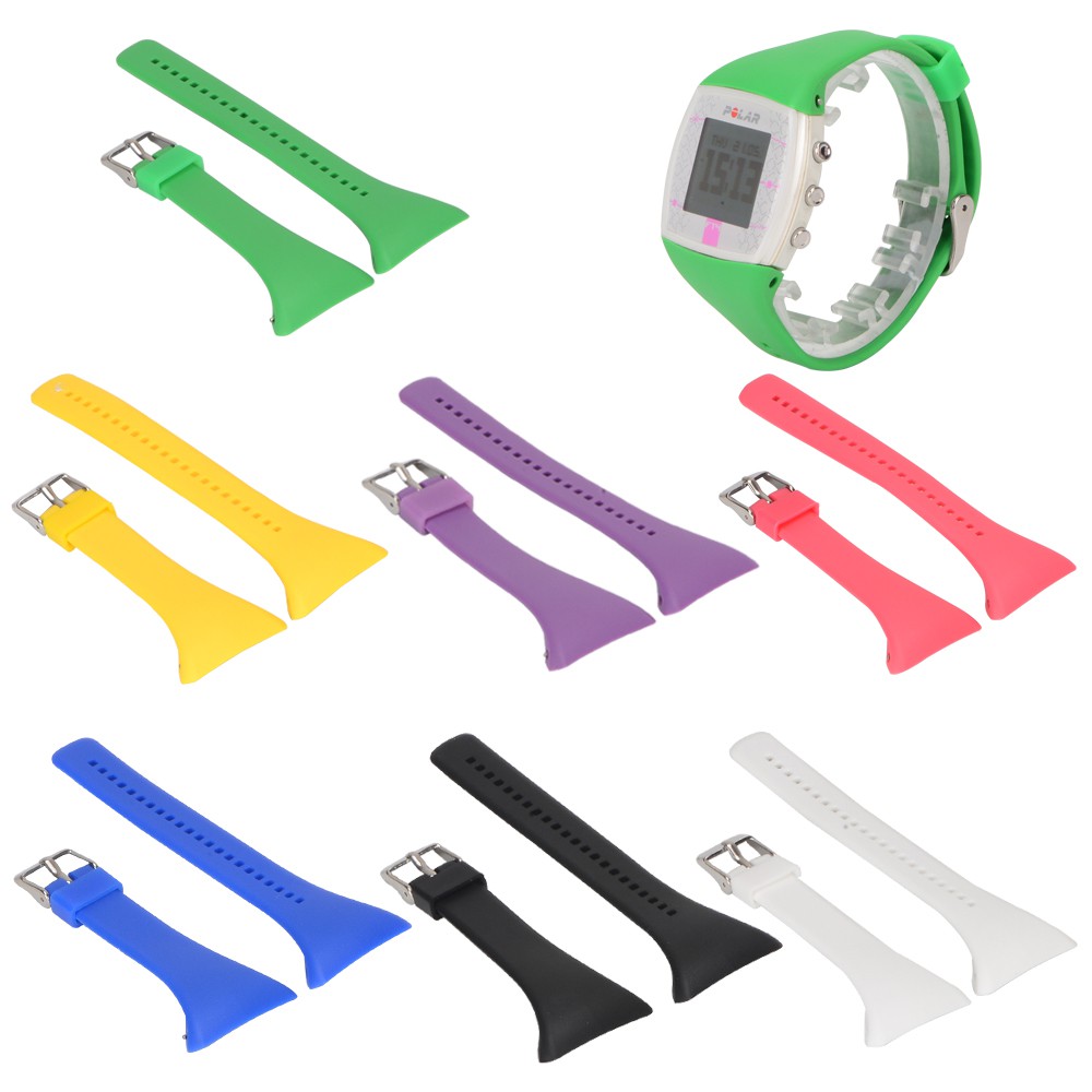 Para Polar FT4/FT7 Pulseira De Relógio Silicone Substituição Banda Acessório Esporte
