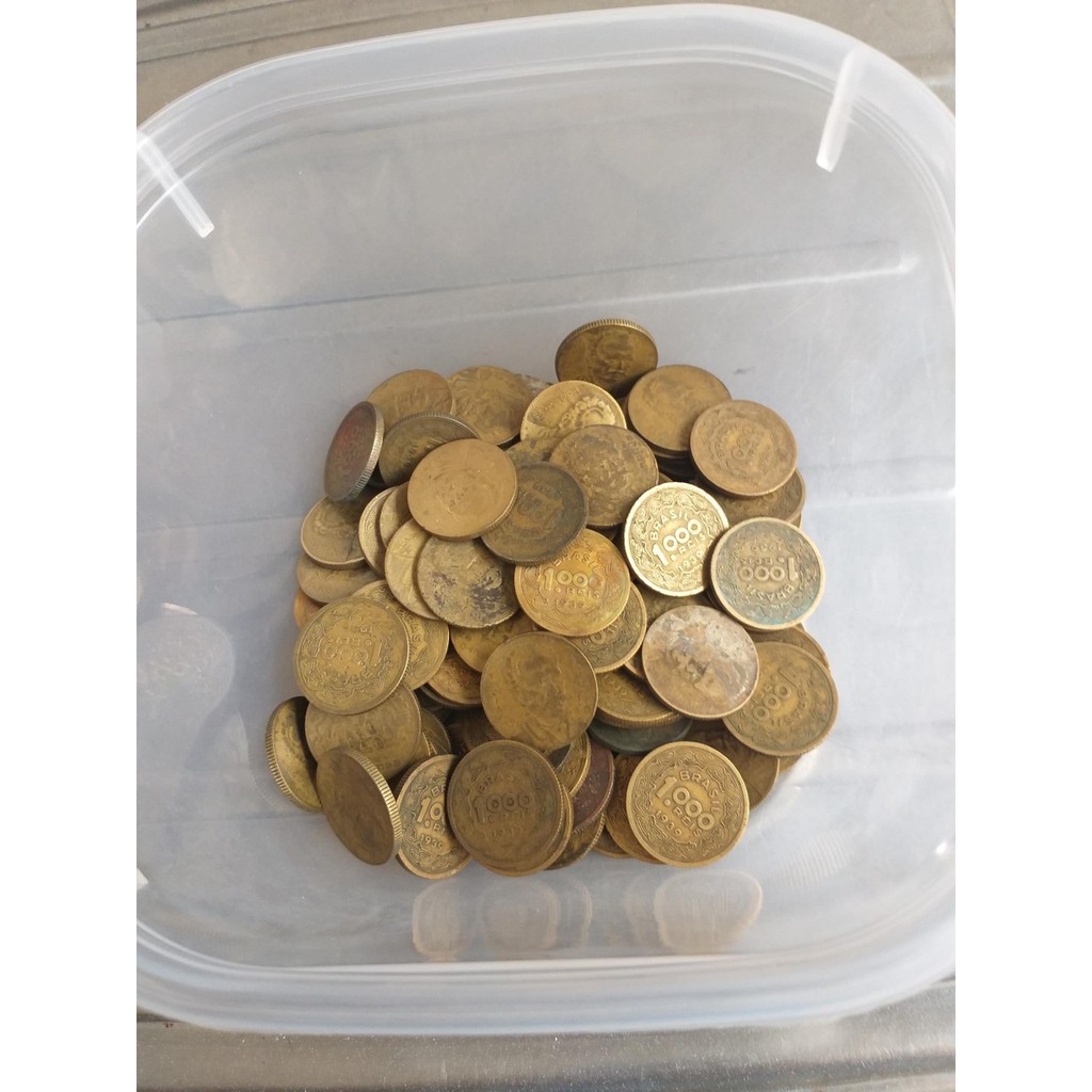 50 moedas de 1000 reis de tobias barreto